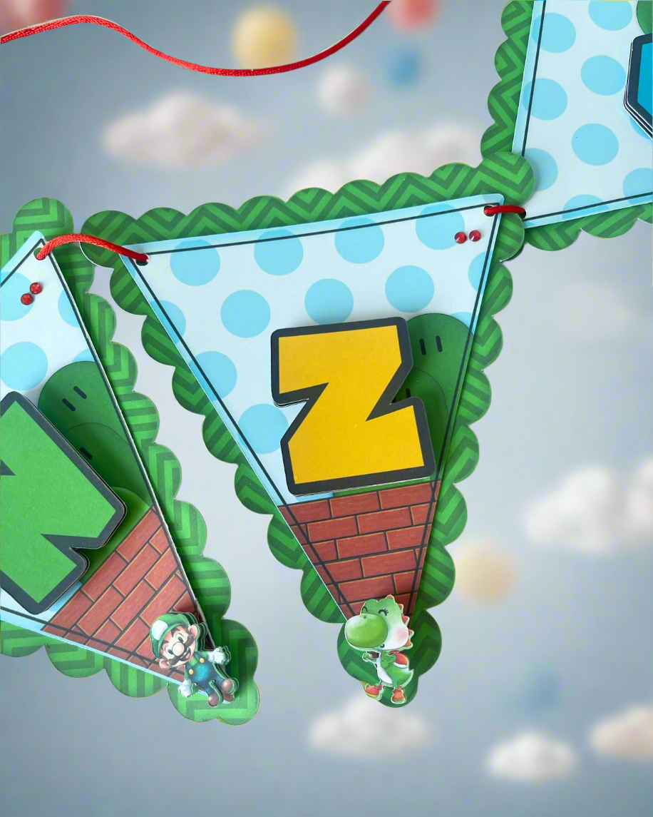 Super Mario Banner